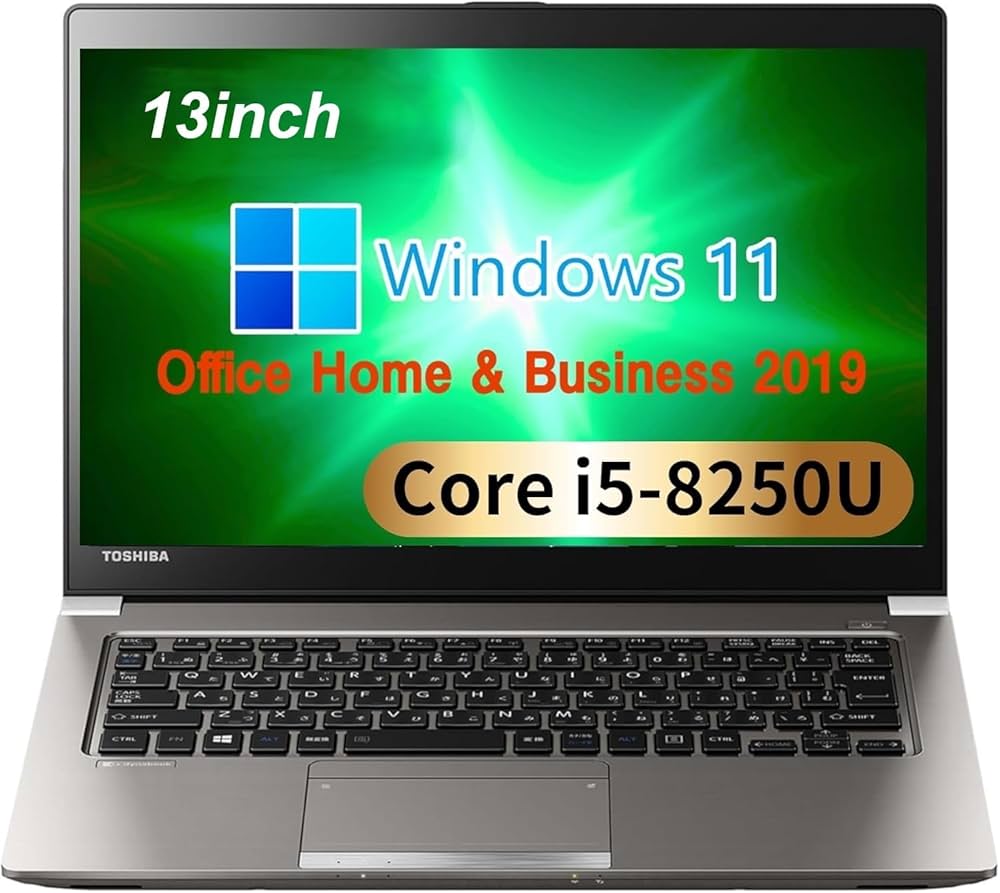 軽量 東芝 ダイナブック R63 i5-5300 SSD240 メモリ 8GB Amazon.co.jp