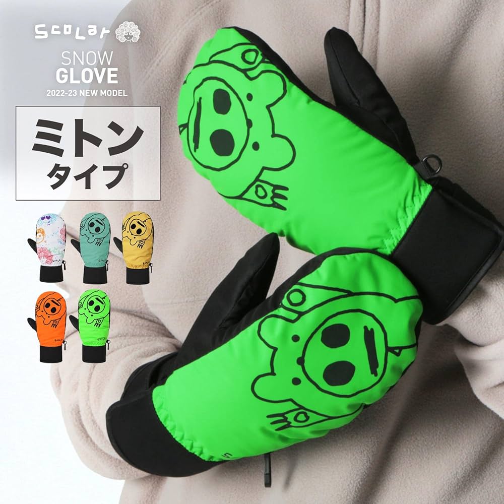 Amazon | ScoLar(スカラー) スノーボード グローブ レディース ミトン