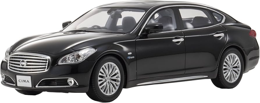 Amazon | samurai 1/18 日産 シーマ ハイブリッド ブラックパール 完成