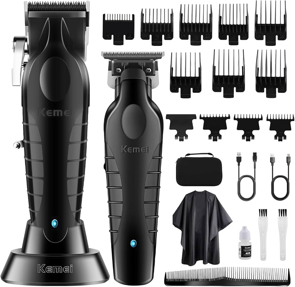 Amazon.com: KEMEI Hair Clipper and Trimmer Set Professional
