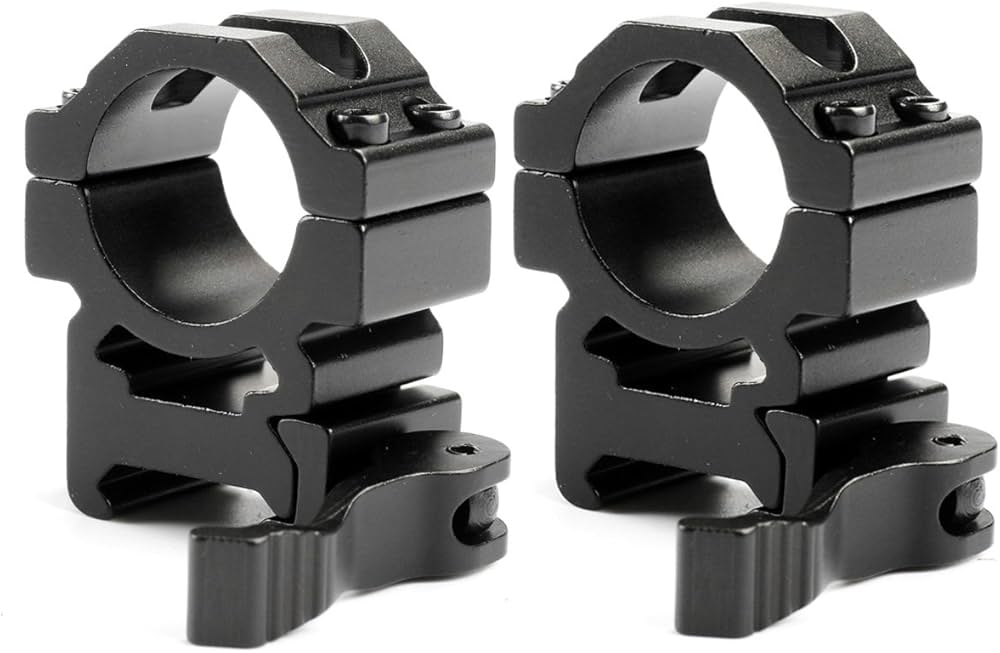 Amazon.co.jp: Mizugiwa 1インチ クイックリリース スコープリング