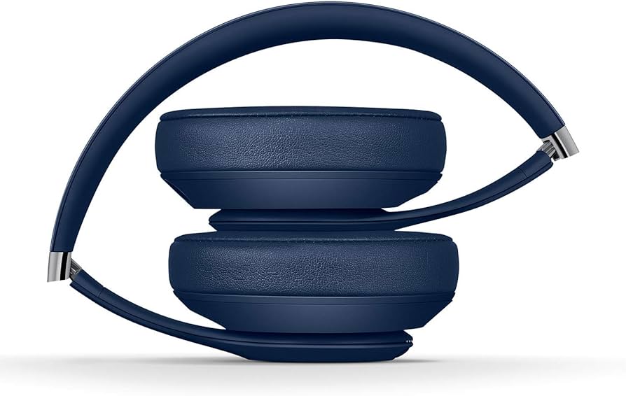 Beats Studio3 Wireless Bluetooth Headphones - Blue/Core (Renewed