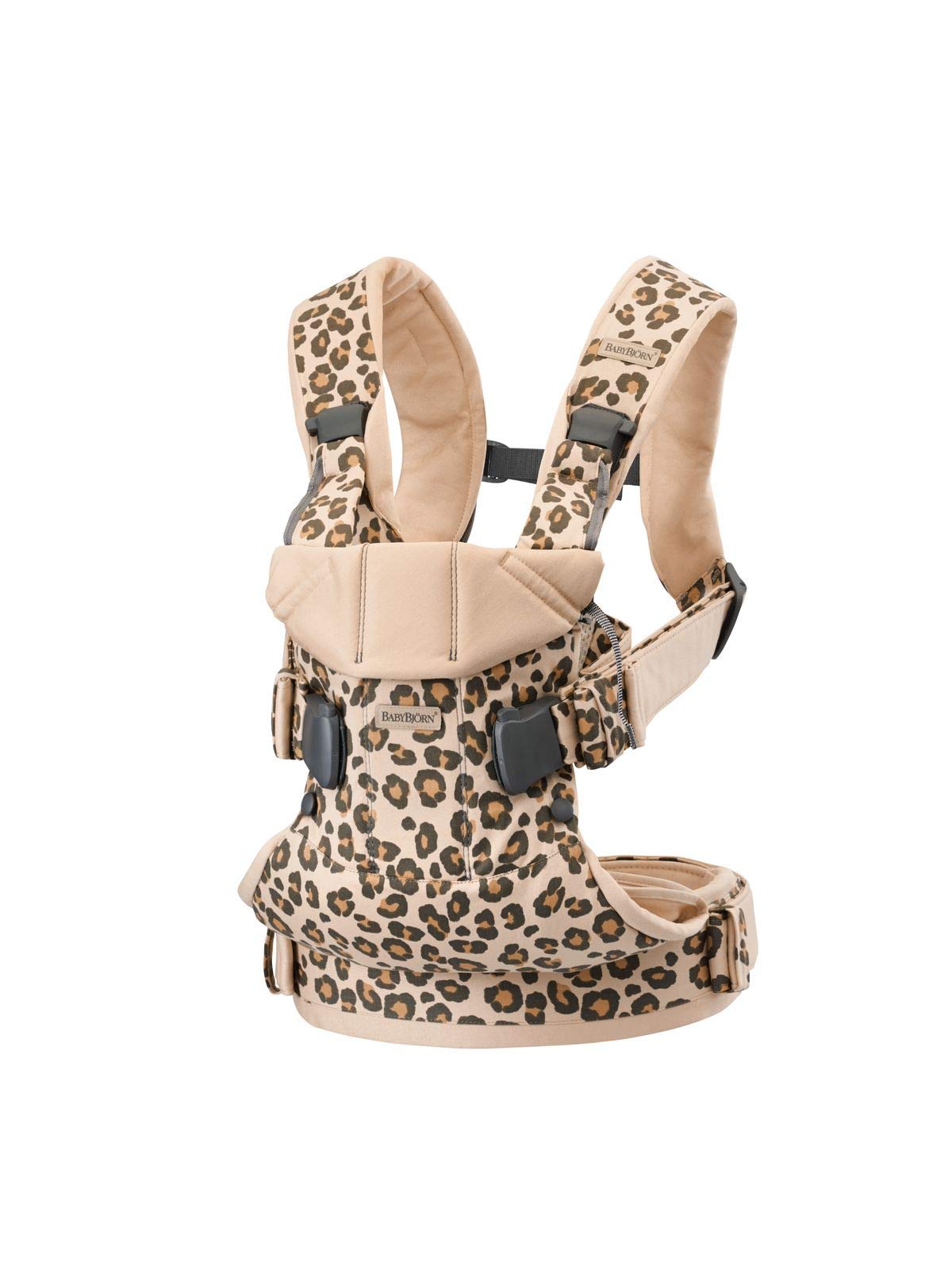 Amazon.com: BabyBjörn Baby Carrier One, Cotton, Beige/Leopard : Baby