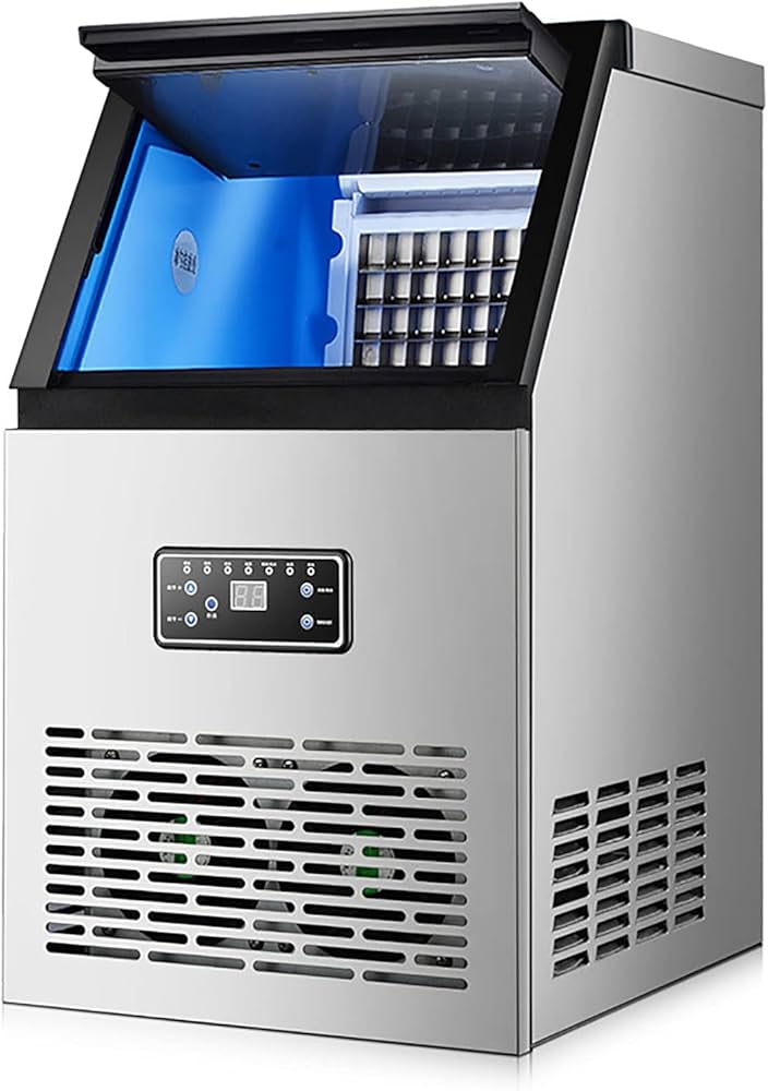 Amazon.co.jp: 業務用製氷機、ビルトインステンレス製製氷機、60kg