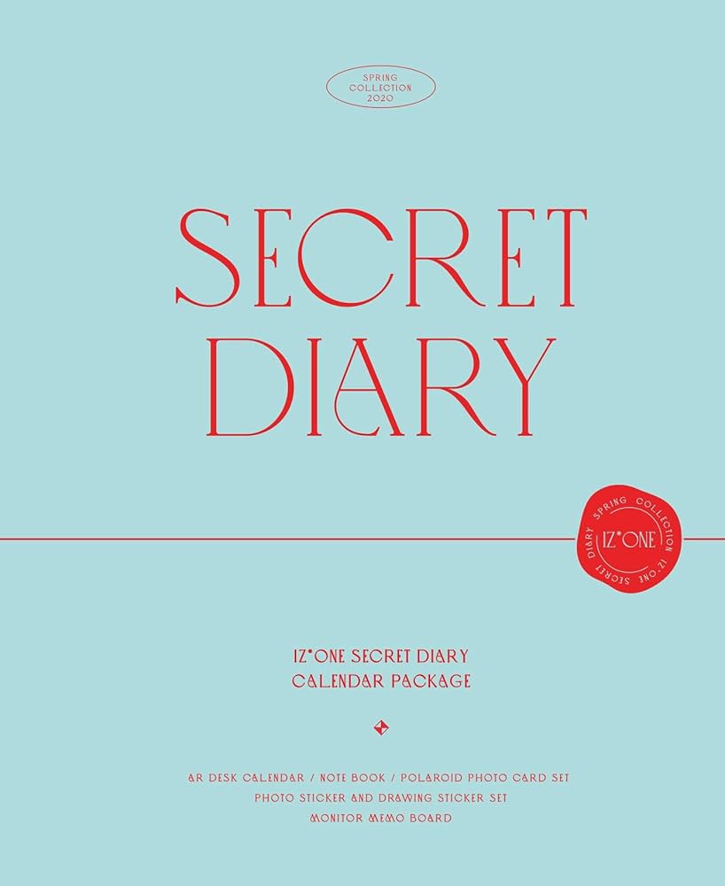 Amazon.co.jp: IZ*ONE SECRET DIARY CALENDAR PACKAGE : IZ*ONE