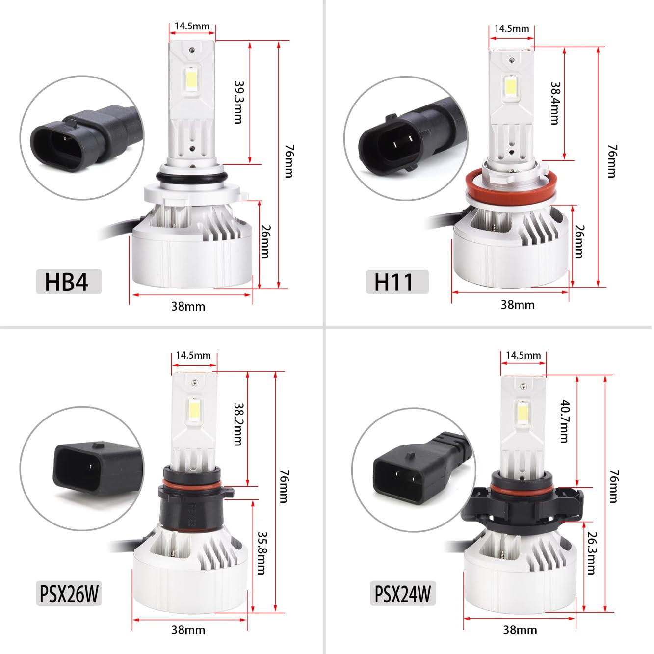 Amazon.co.jp: 爆光ピンクフォグランプ H8 H11 H16 HB4 PSX24W PSX26W