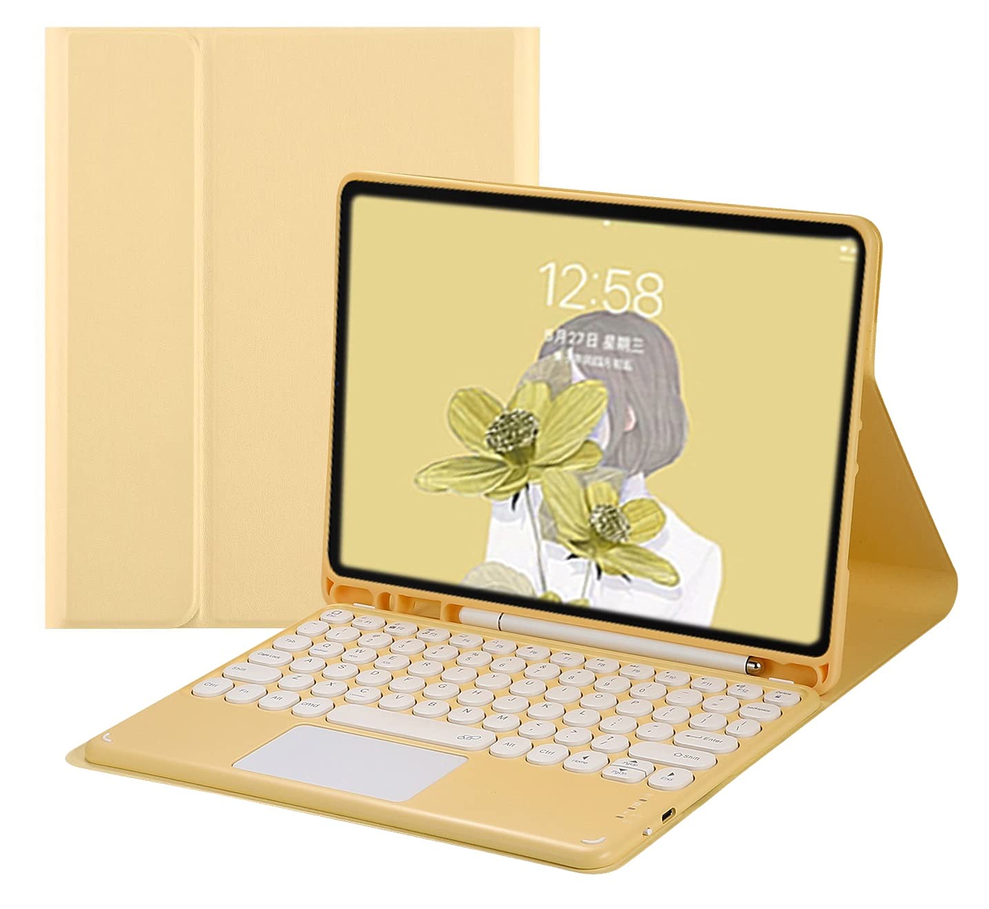 Amazon | iPad Pro 11 インチ 第4世代 キーボード ケース タッチパッド