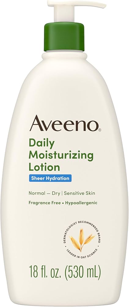Amazon.com : Aveeno Sheer Hydration Fragrance-Free Daily