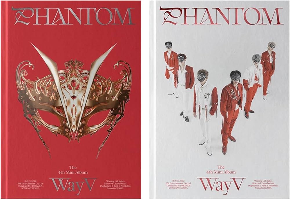 Amazon.co.jp: 【SET】WayV Phantom 4th ミニアルバム 2Ver SET