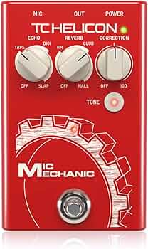 Amazon.co.jp: TC HELICON エコー リバーブ MIC MECHANIC 2【国内正規