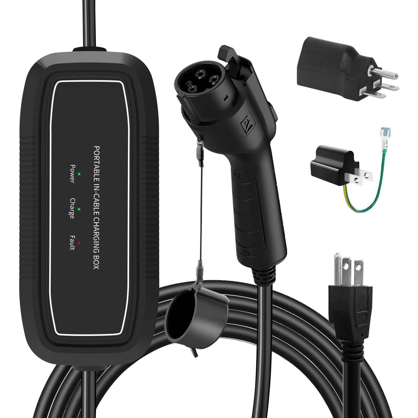 Amazon.co.jp: SubSun EV 充電器 家庭用PHV/EV充電ケーブル 電気自動車