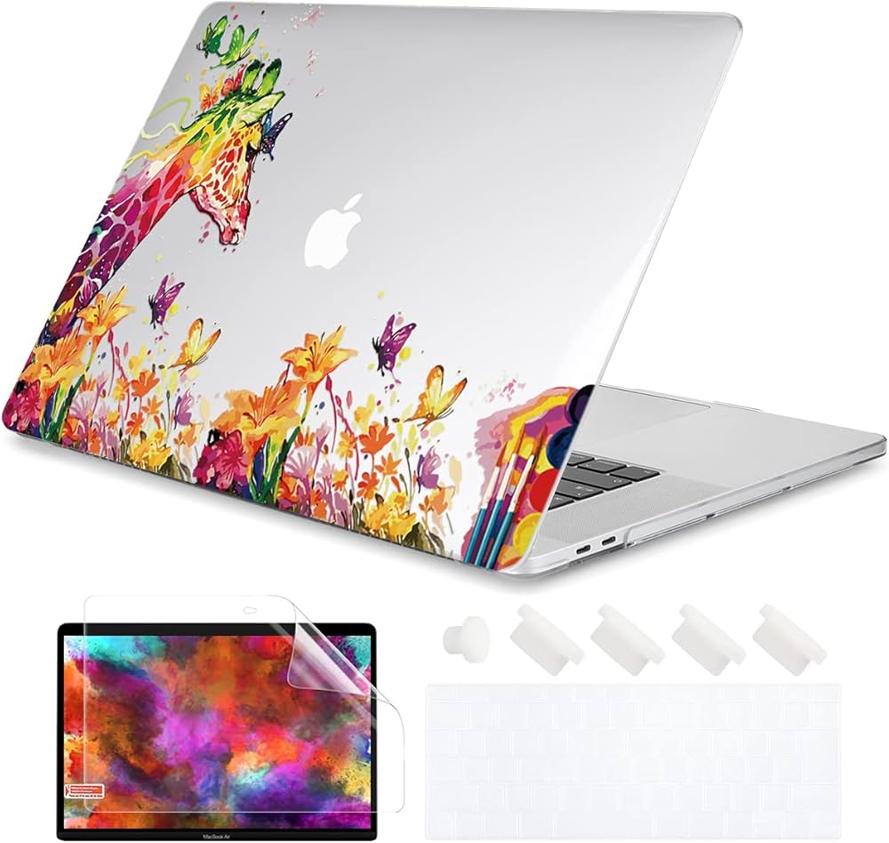 Amazon.co.jp: Batianda MacBook Air 11 ケース、かわいい鹿 カラフル