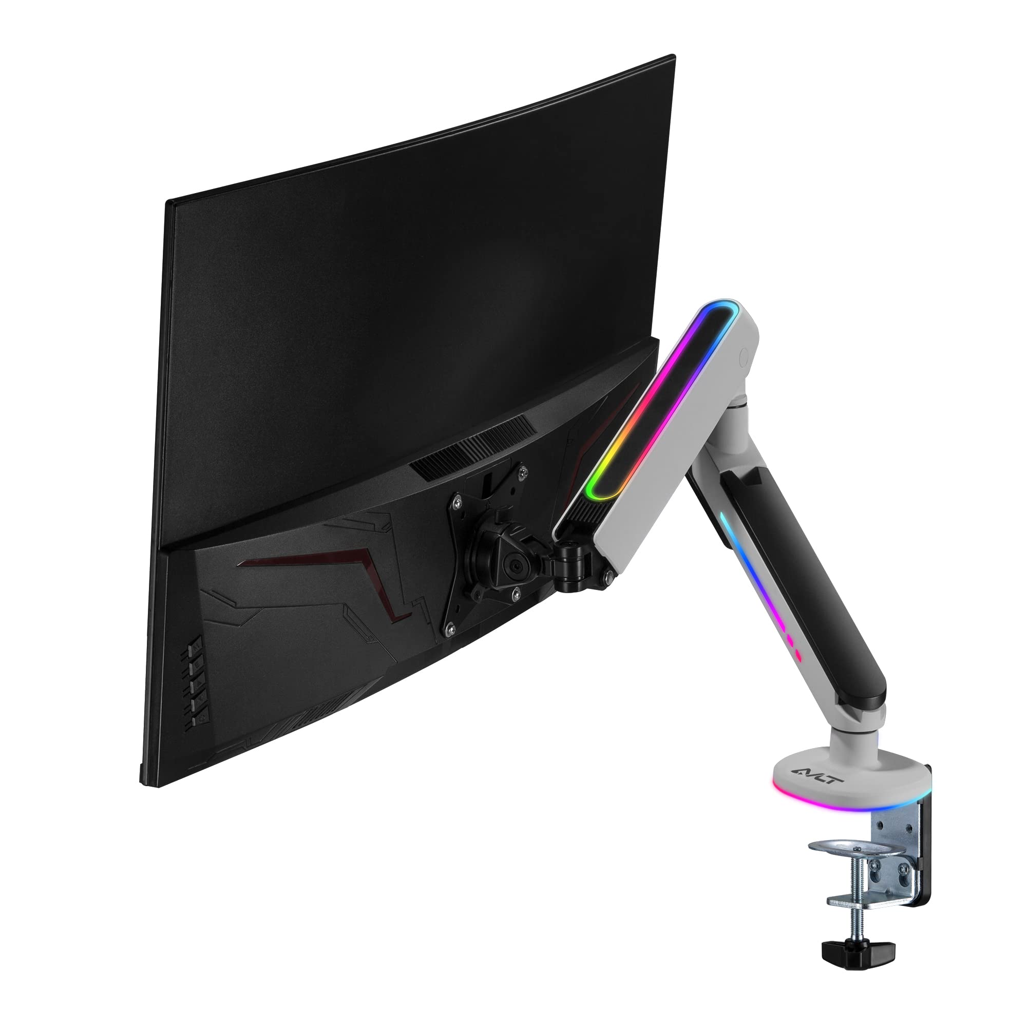 Amazon.co.jp: AVLT ゲーミングモニターアーム RGB 7色 カラー 動的
