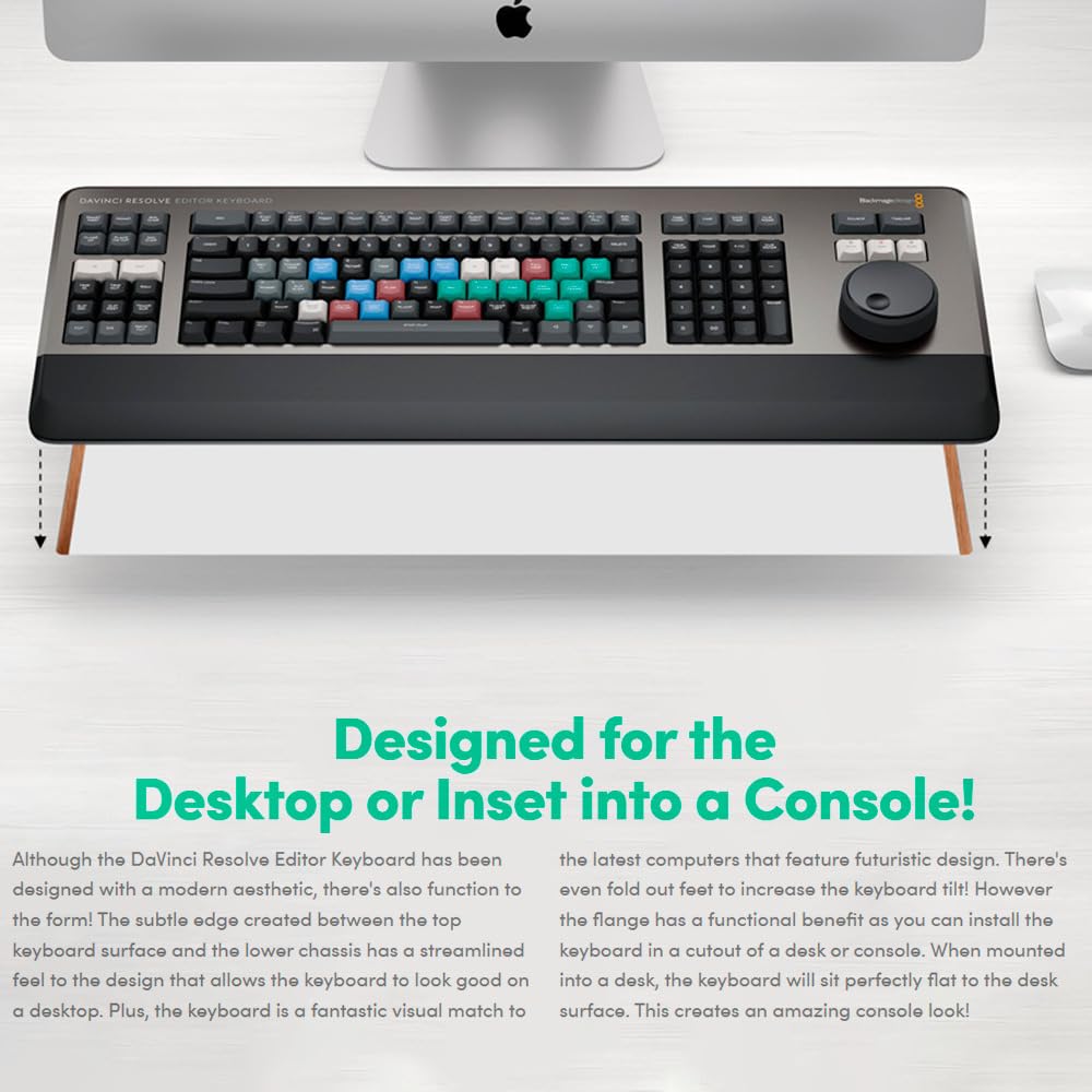 Blackmagic Design USB Davinci Resolve Editor Keyboard : Amazon.ca