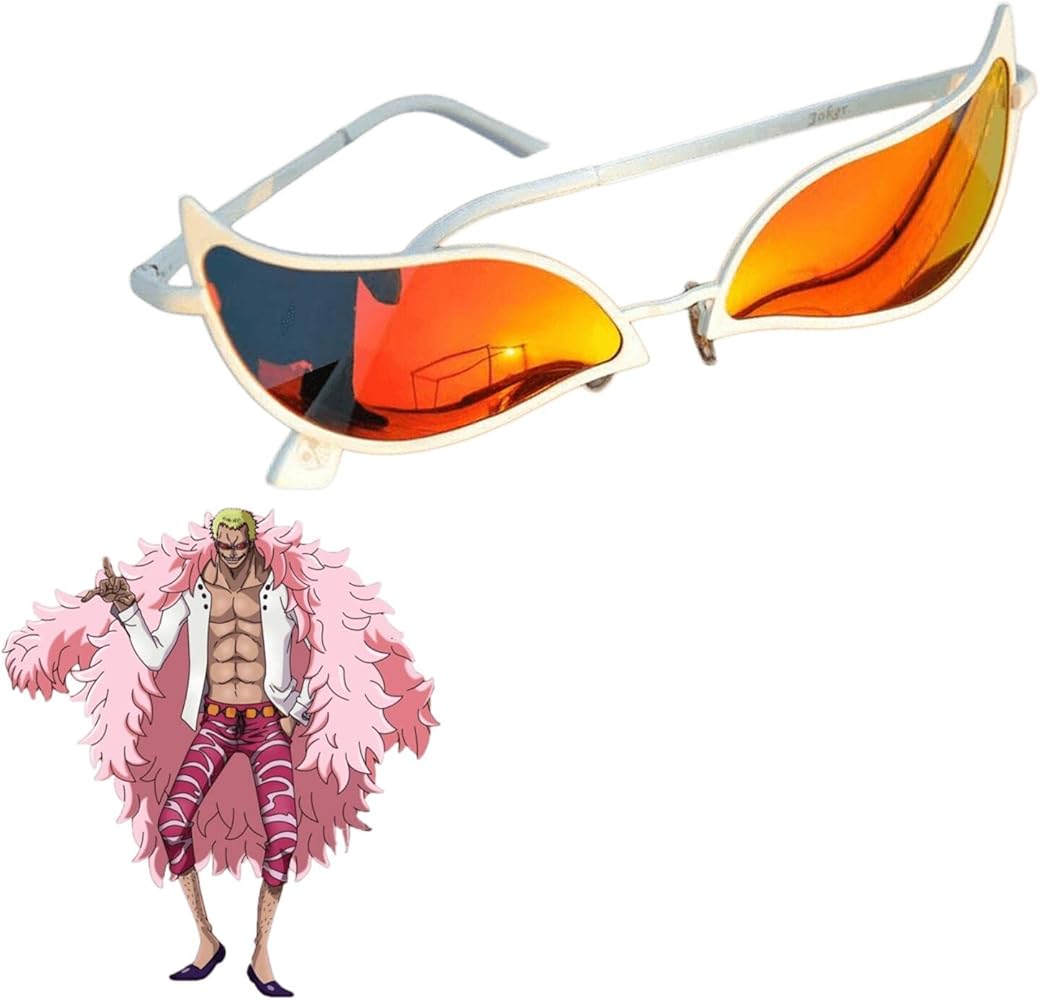 Amazon.co.jp: ドンキホーテ ドフラミンゴ コスプレ サングラス ONE