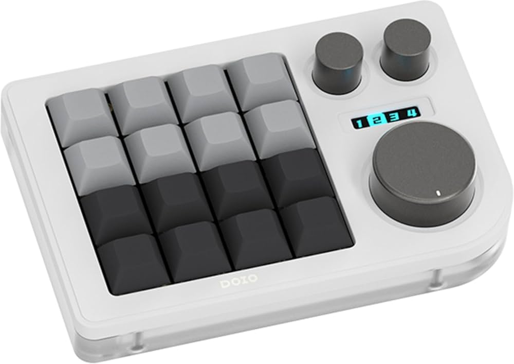 Amazon | KB16 マクロメカニカルキーボードアルミニウム製/片手