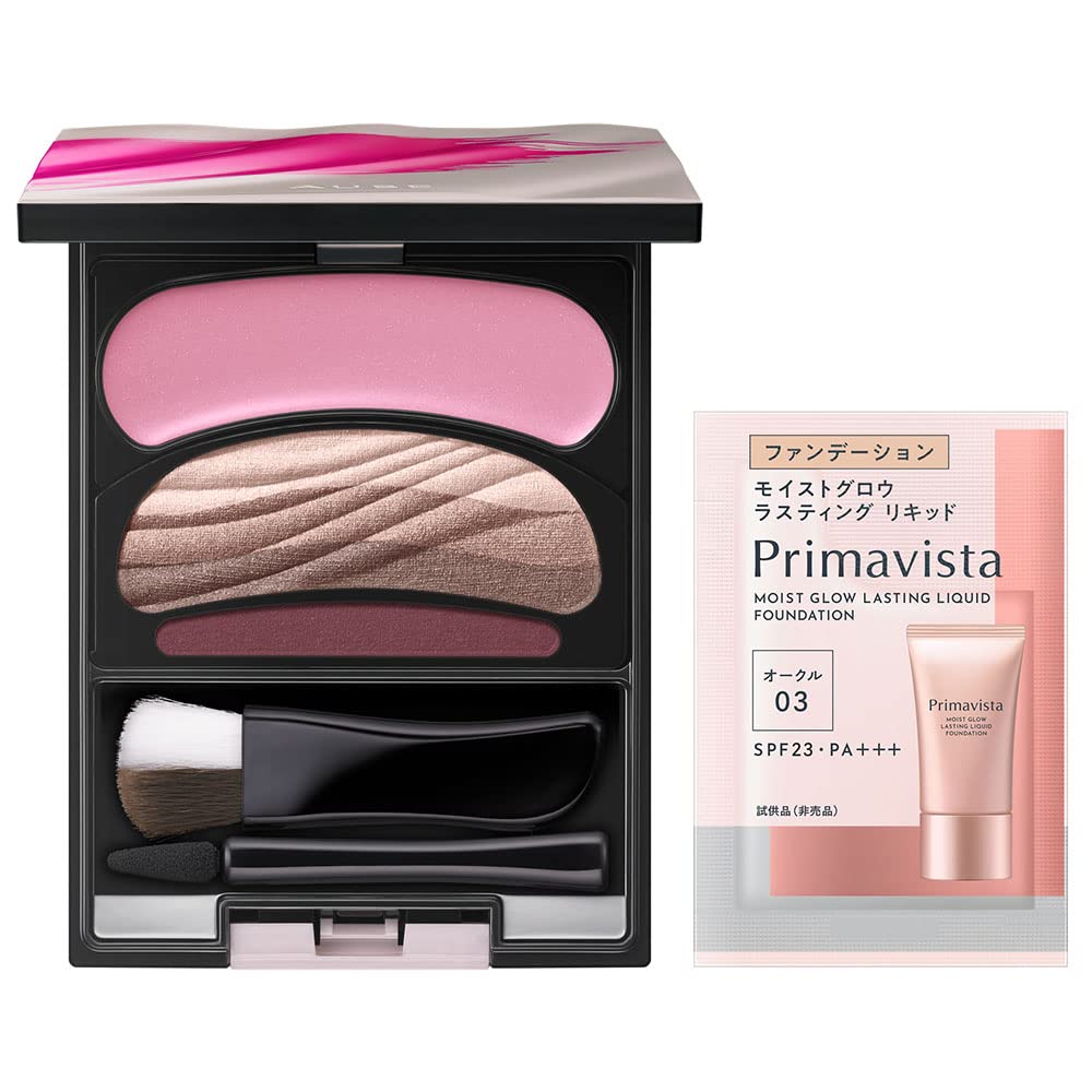 Amazon.co.jp: AUBE(オーブ) ブラシひと塗りシャドウN 18 プラム系 +