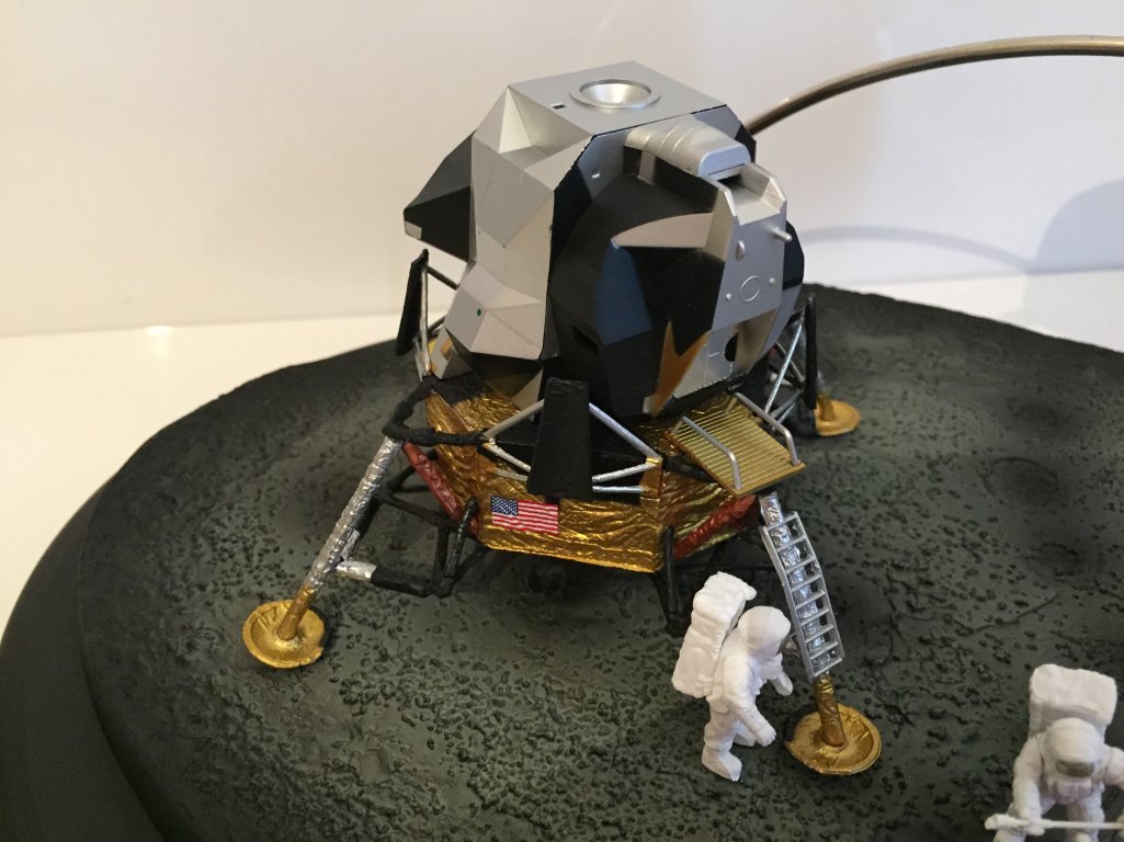 Amazon | プラッツ DRAGON NASA アポロ11号 CSM (司令船/機械船)&月