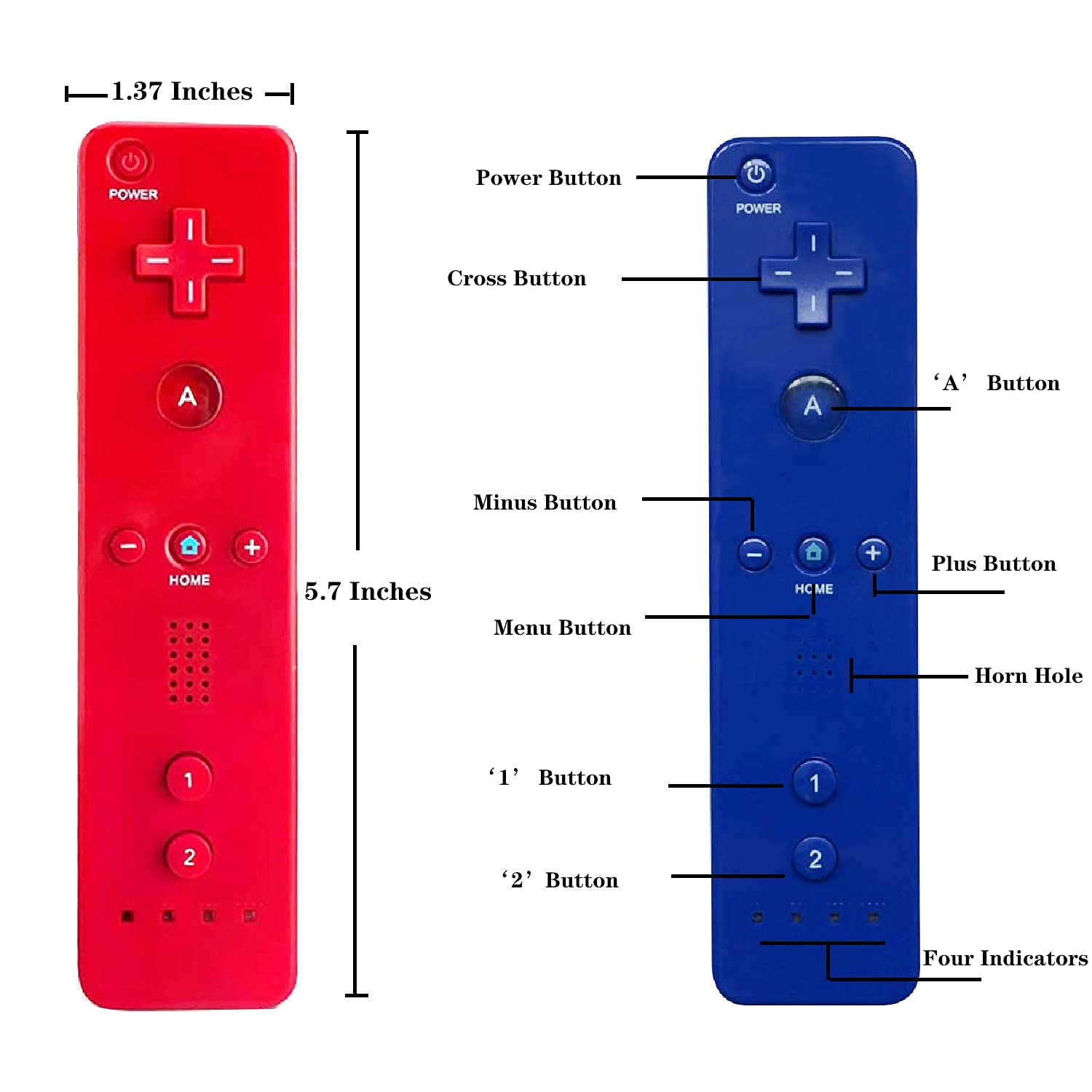 Amazon | JTao-tec Wii リモコン 2個パック リモコンとヌンチャック