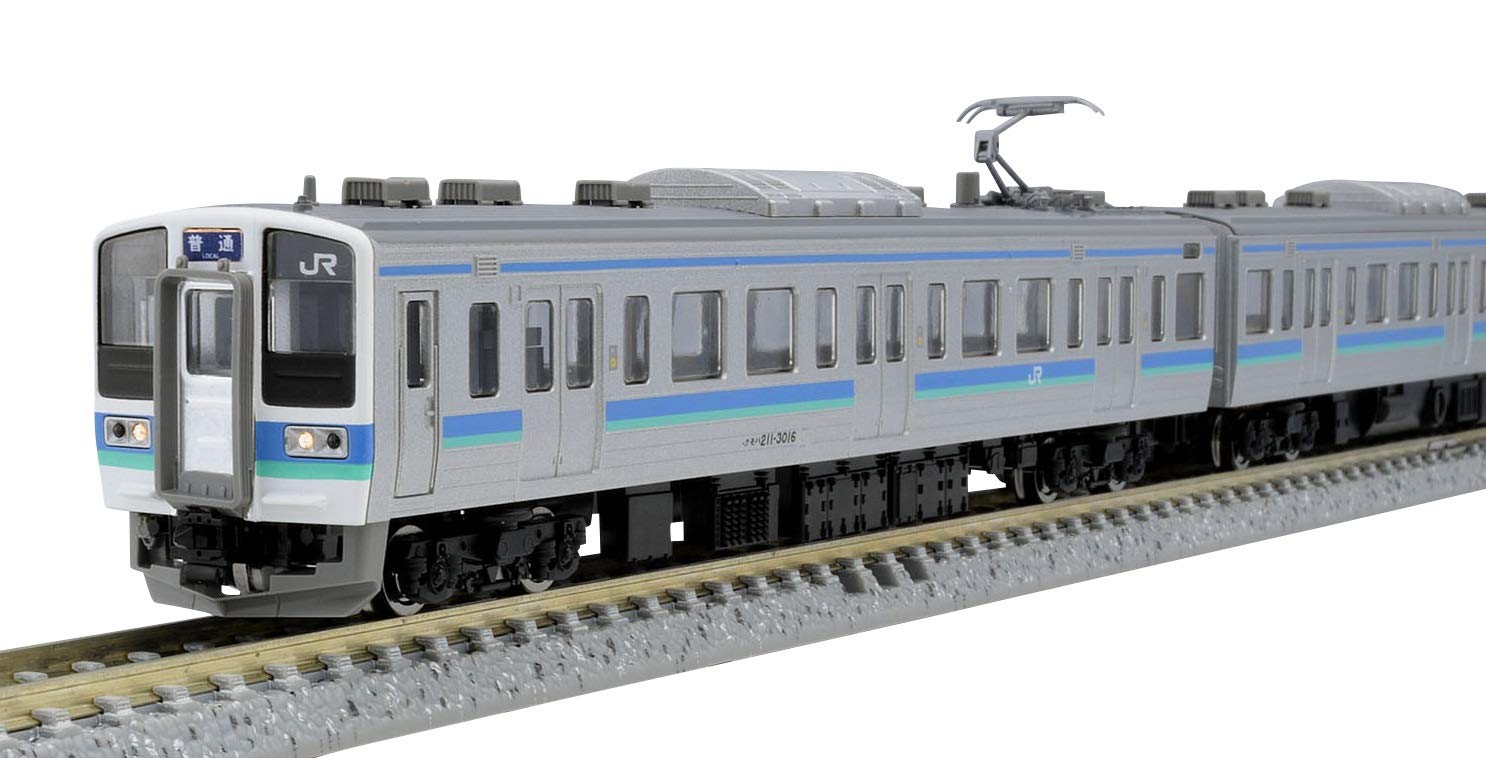Amazon | TOMIX Nゲージ 211 3000系近郊電車 長野色 セット 3両 98346