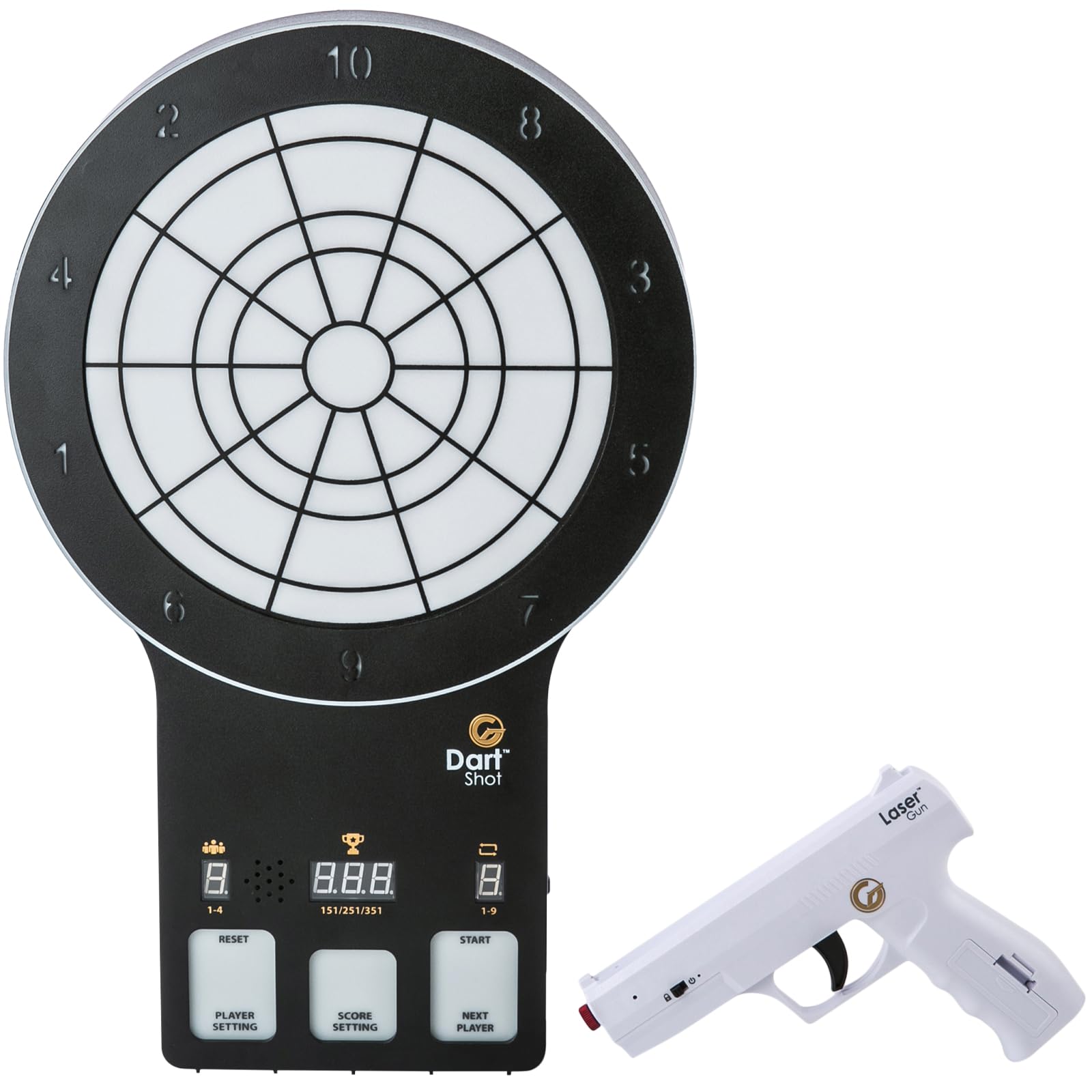 Amazon | GoShot DartShot レーザー ダーツ 電子ダーツ レーザーガン