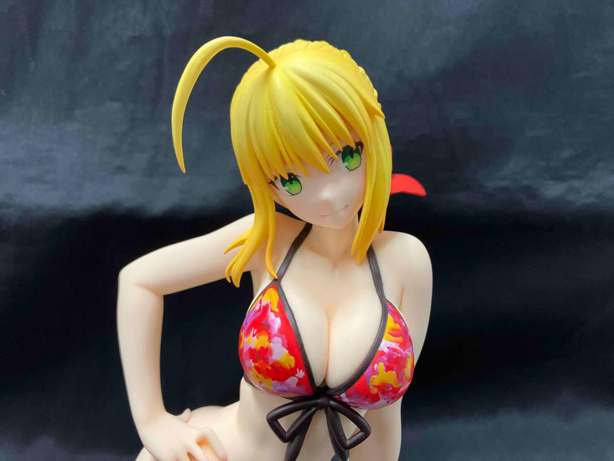 Amazon | フィギュア Fate/EXTRA セイバーエクストラ 水着Ver
