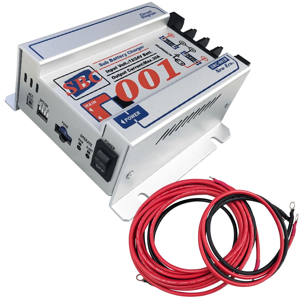 Amazon.co.jp: NewEra ニューエラー 走行充電器 サブバッテリー