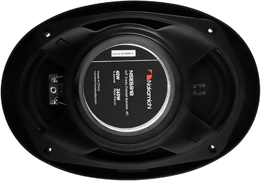 Amazon.com: NAKAMICHI NSE6918 6X9 INCHES 3-Way Speakers, Black