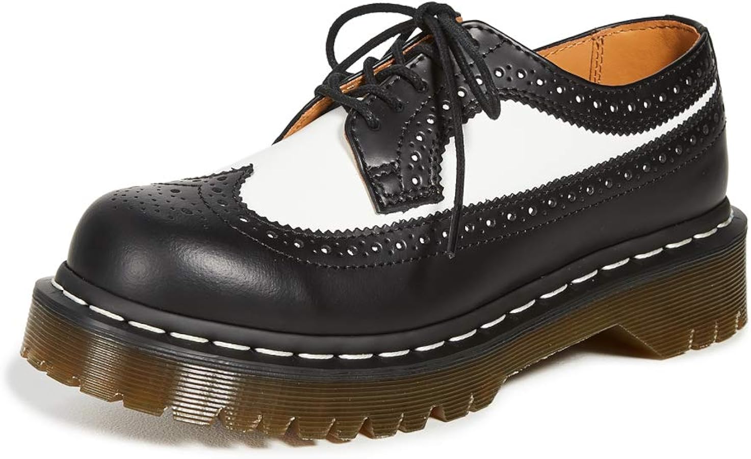 Amazon.com | Dr. Martens, 3989 Brogue BEX 3-Eye Leather Wingtip