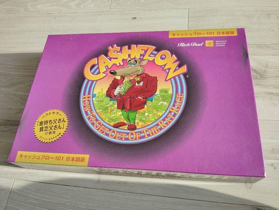 キャッシュフロー101日本語版一式ボードゲーム投資学習教育ラット