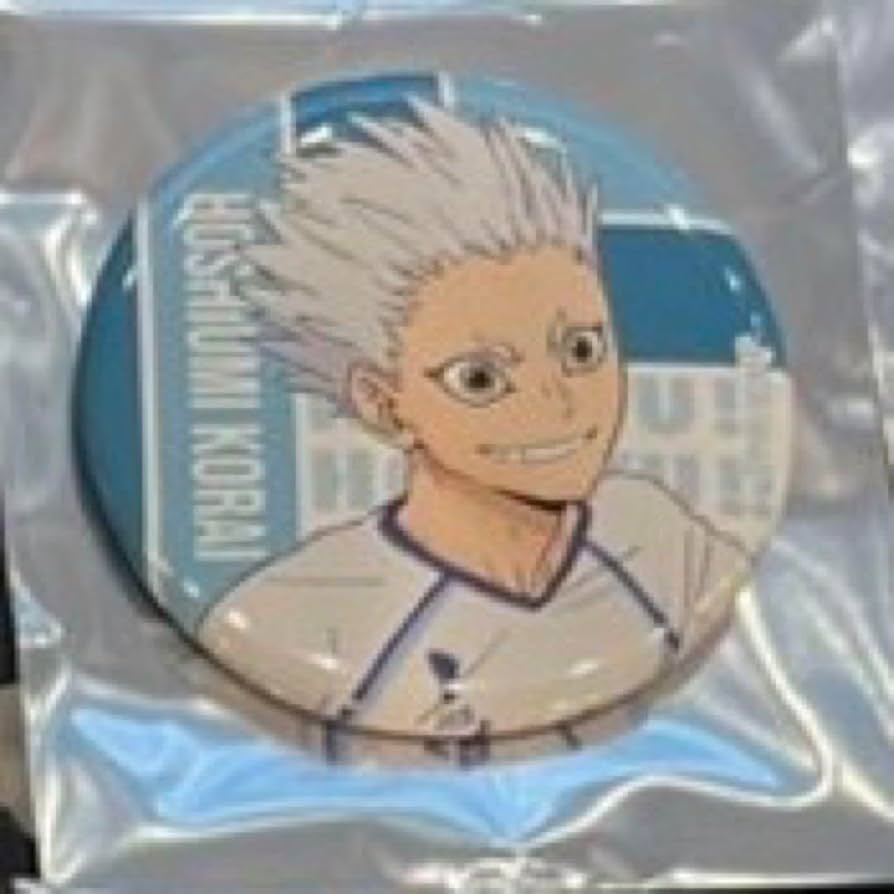 Amazon.co.jp: ハイキュー 星海光来 トレーディング缶バッジ アニメ10