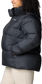 Amazon.com: Columbia Women's Puffect II Full Zip Jacket, Black, X