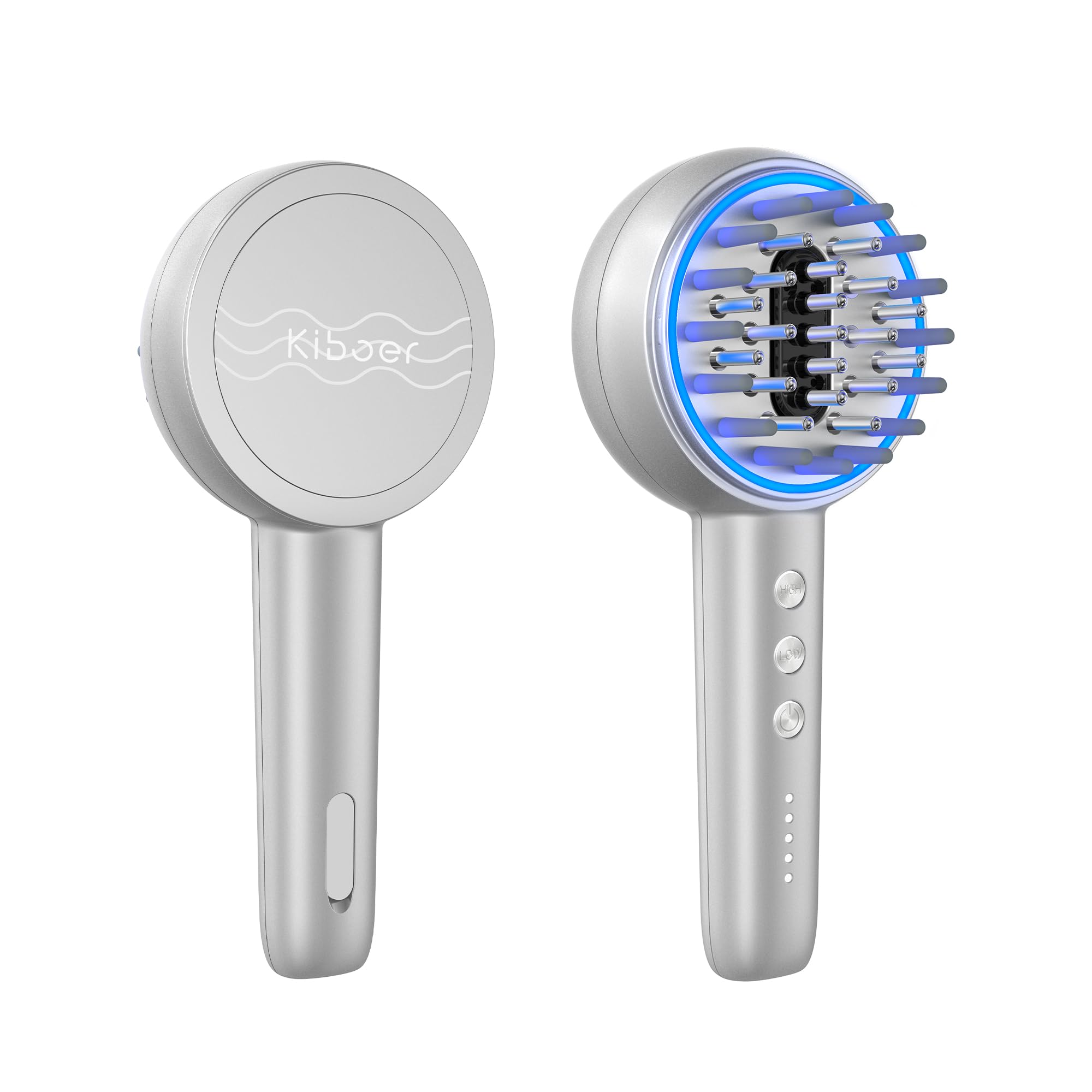 Amazon.co.jp: Kiboer 電気ブラシ 電動 頭皮ブラシ 美顔器 頭皮