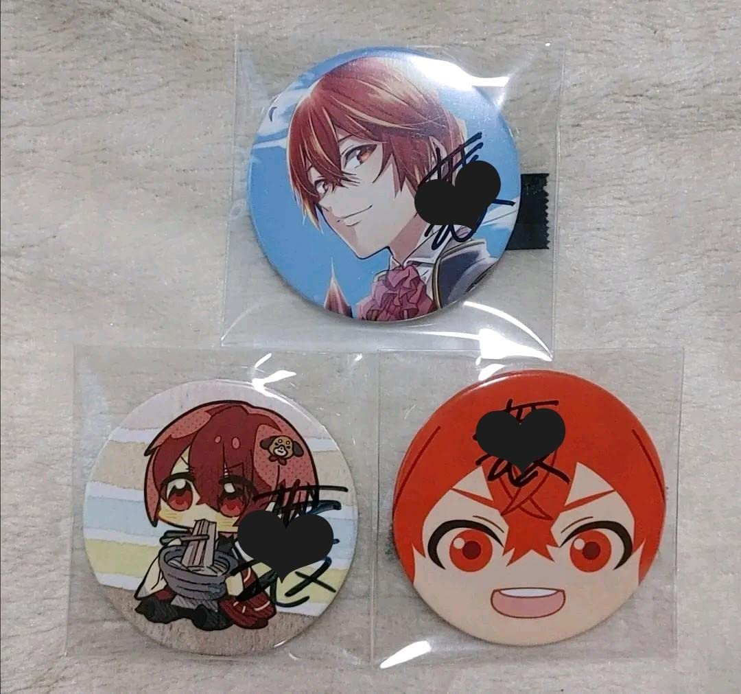 となりの坂田 缶バッジ 中古】バッジ・ピンズ となりの坂田。(SD/指輪