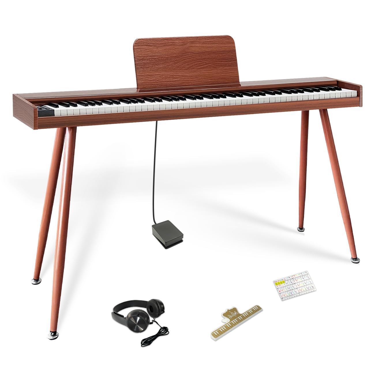 Amazon | 【新シリーズ】ニコマク NikoMaku 電子ピアノ 88鍵盤 Leaf