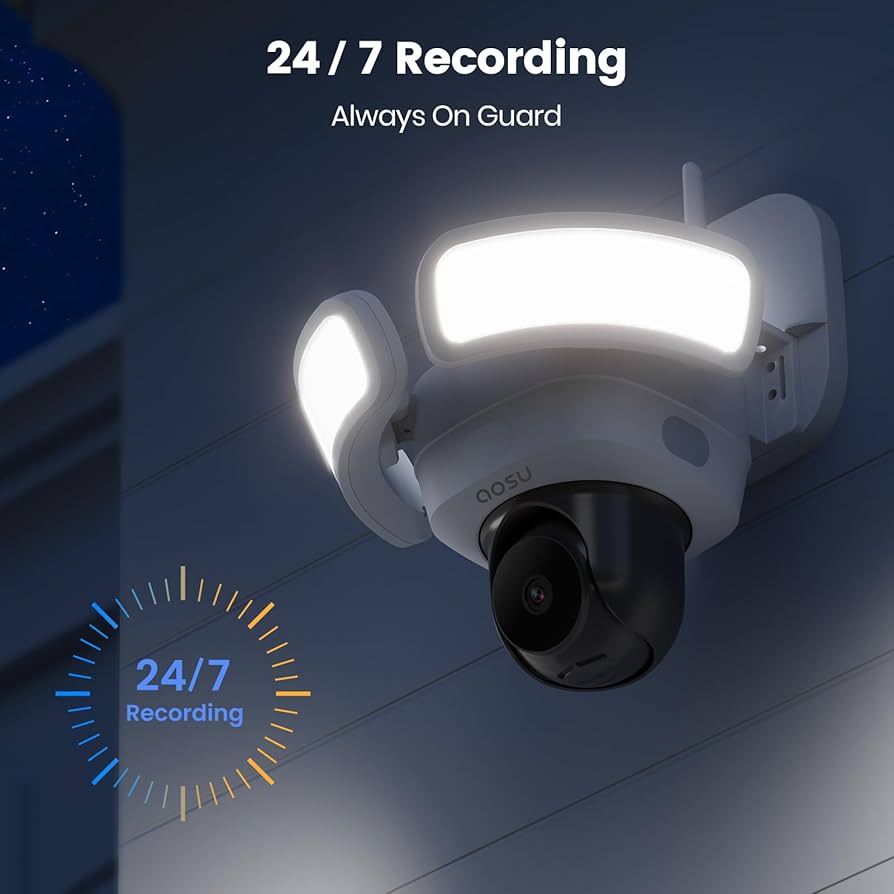 Amazon.com : aosu Floodlight Camera Wired, 3K UHD Security Camera
