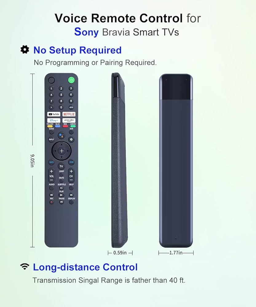Amazon.com: JISOWA Voice Remote Control Universal for Sony OLED