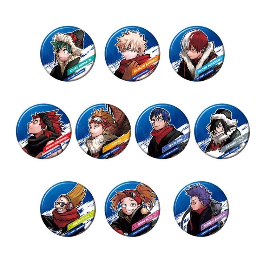 僕のヒーローアカデミア 応募者全員大サービス 缶バッジ 爆豪勝己 10こ