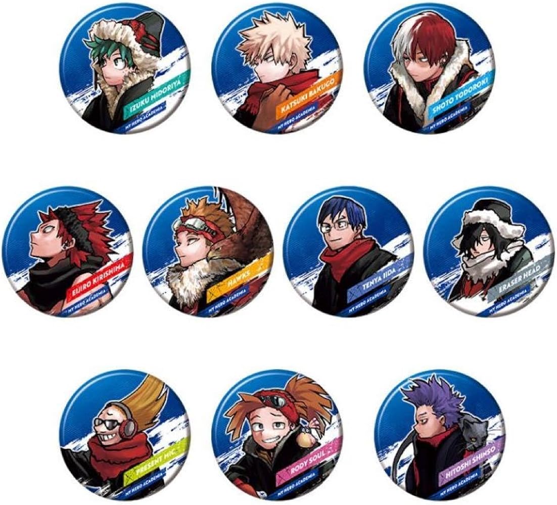 ヒロアカ 轟焦凍 TOHO 十傑 缶バッジ JF2025 ジャンフェス 50点