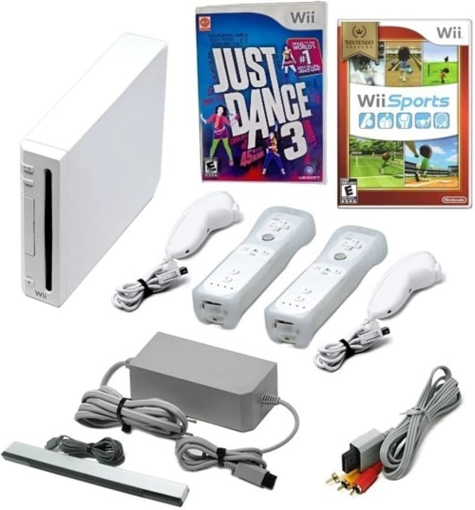 Amazon.com: Nintendo Wii Console Bundle with Just Dance 3, Wii