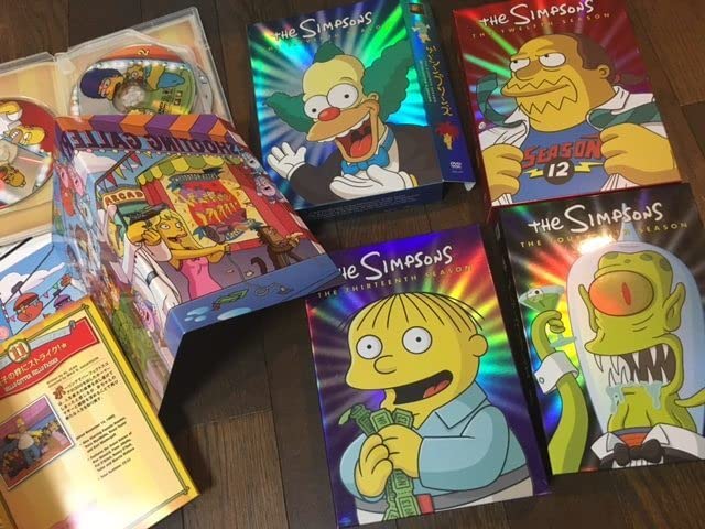 Amazon.co.jp: 正規品 ザシンプソンズ 1-14巻 DVDコレクターズBOX THE