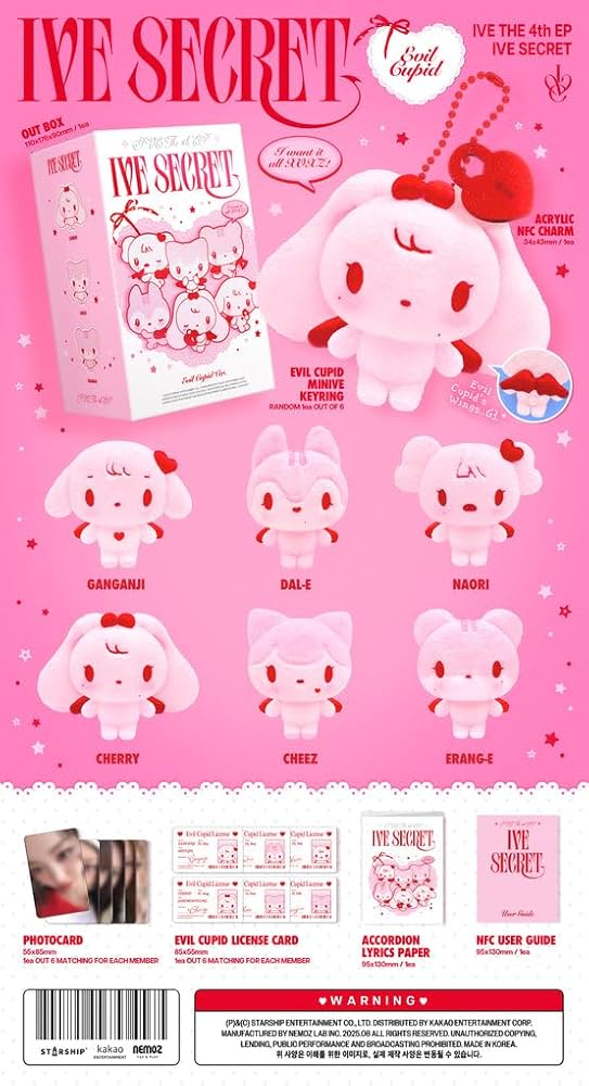 Amazon.co.jp: Ive - 4th EP Ive Secret Evil Cupid version Platform