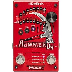Digitech Drop - 7段階のピッチシフトが可能なポリフォニック・ピッチ