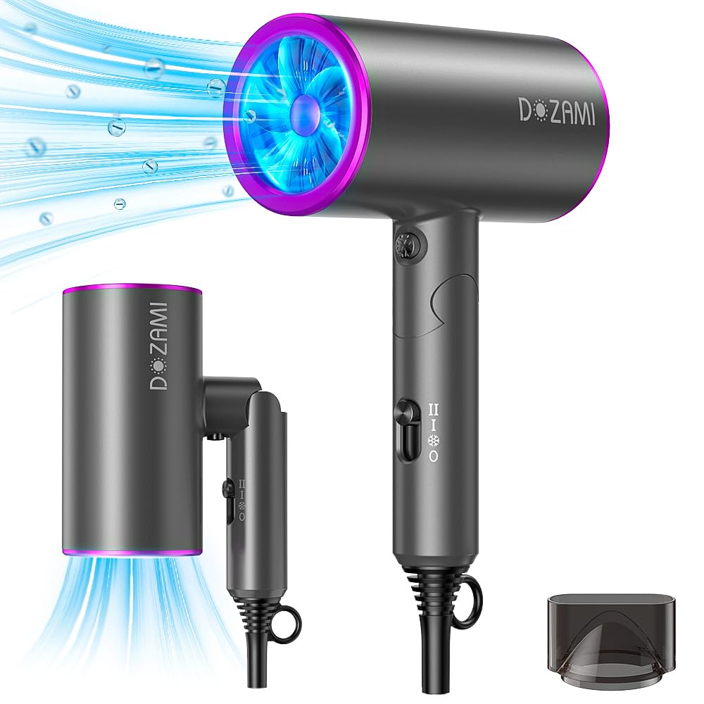 Amazon | ヘアドライヤー マイナスイオン 大風量 速乾 1300W 【風温3