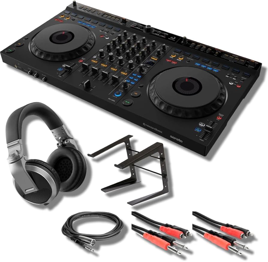 Amazon.com: DDJ-GRV6 4-Channel DJ Controller with Pioneer HDJ-X5-S