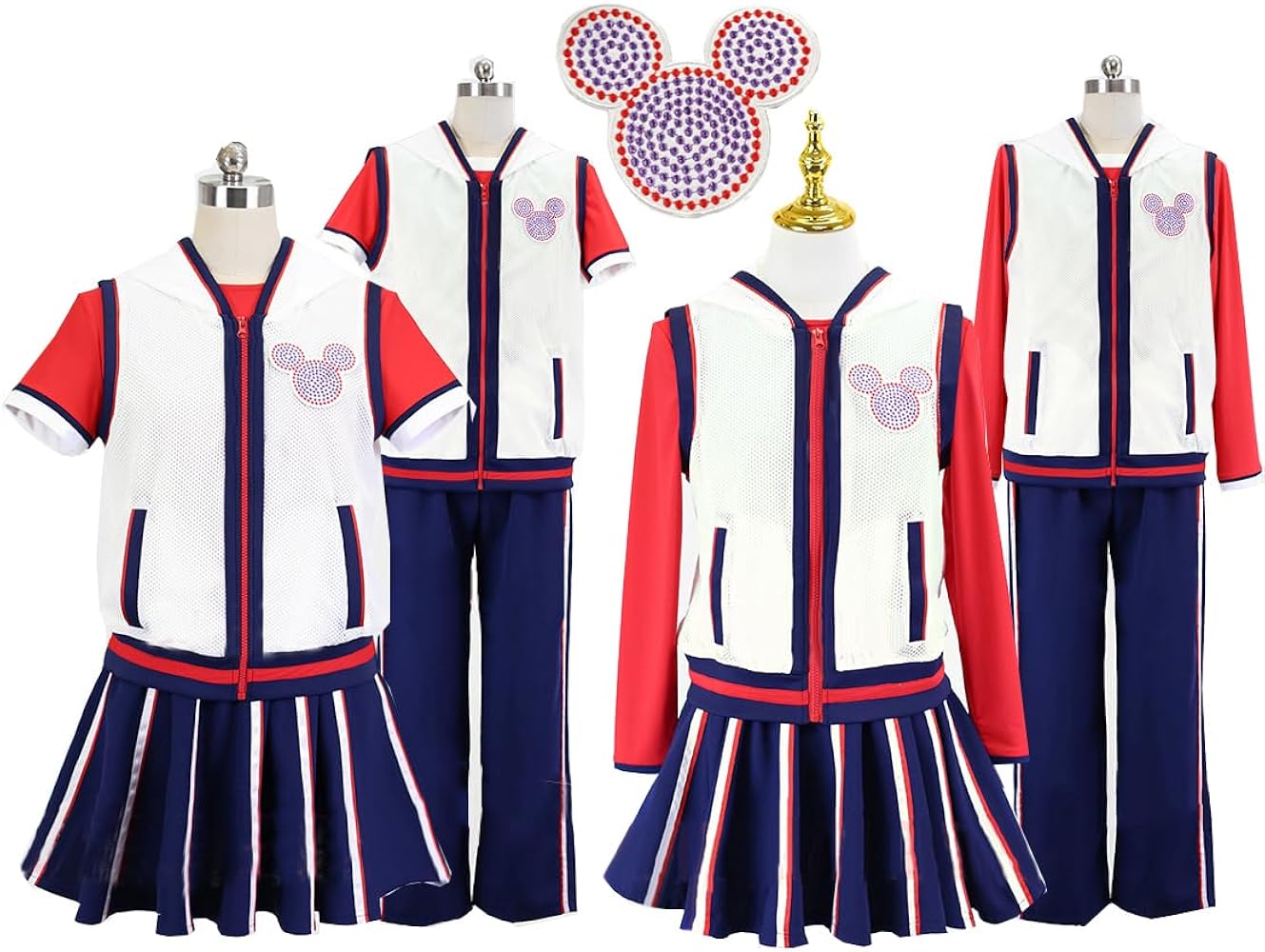 Amazon.co.jp: [COSMAYA] （TDL）ジャンボリミキ！衣装 刺繍模様 女性