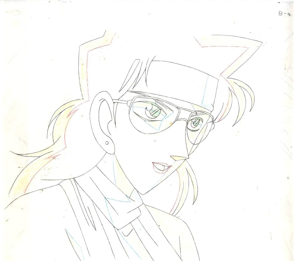 Amazon.co.jp: 『名探偵コナン』のセル画3です。ゲストキャラ。動画付