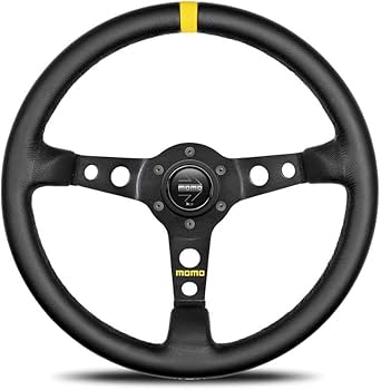 Amazon | MOMO(モモ) ステアリング MOD.07 35パイ BK M-41