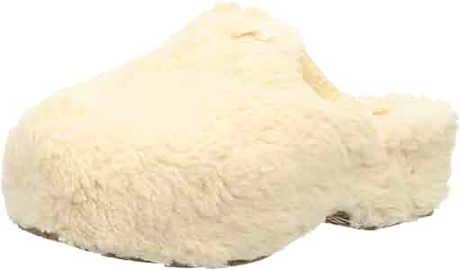 Amazon | [アグ] クロッグ Fuzz Sugar Clog ナチュラル 23.0 cm | クロッグ