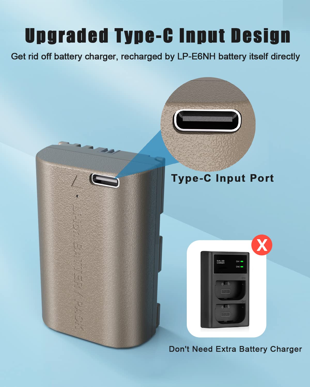 Amazon | 【改良型】JYJZPB二個 LP-E6NH 充電式バッテリー CANON交換